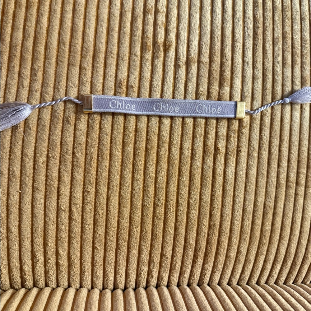 Chloé Gray and Gold Bracelet